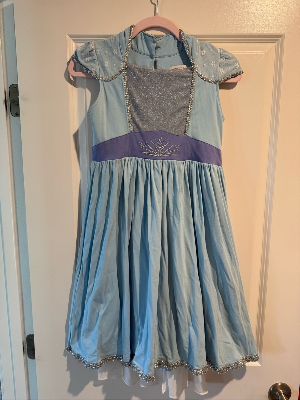Only Little Once Elsa dress and cape - girls size 14